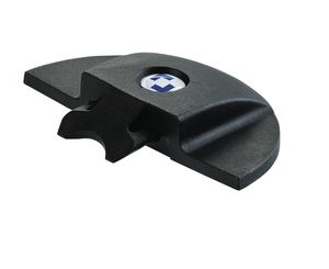 Endstück versenkbare Airlineschiene mit Flansch