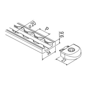 Airline-Zurrschiene-light-eckig-bemassung