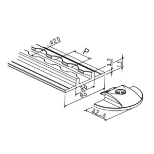 Airline-Zurrschiene-versenkbar-flansch-bemassung