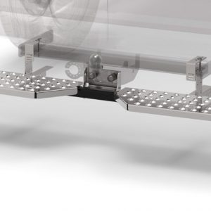 Edelstahl Heckauftritt Serie AKT