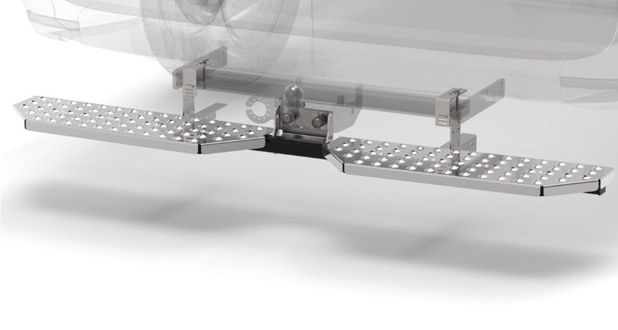 Edelstahl Heckauftritt Serie AKT