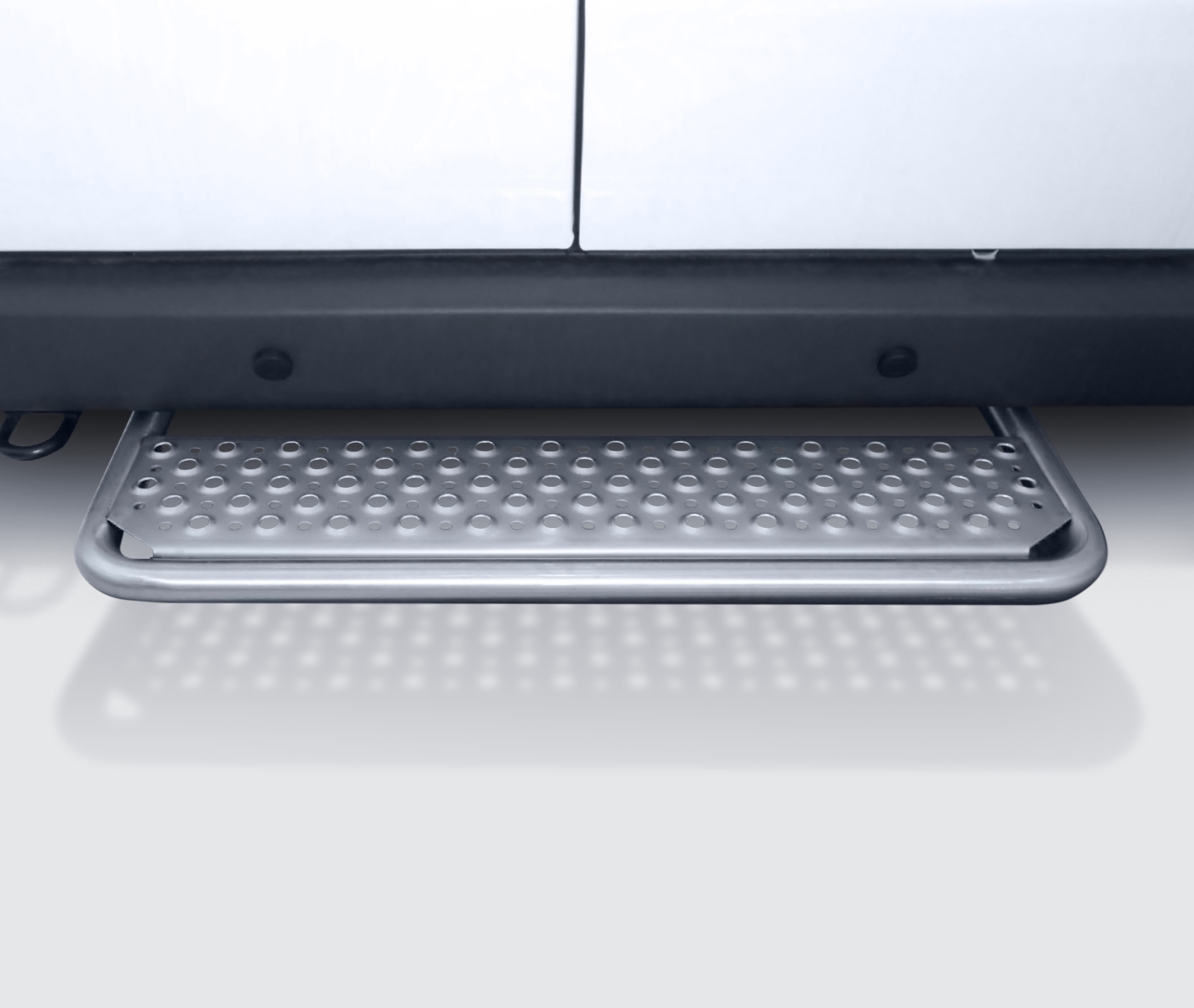 Hecktrittstufe aus Edelstahl Serie HTE