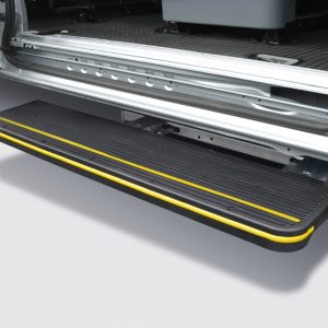 Seitliche Heavy-Duty elektrische Schwenk-Trittstufe Serie SCE