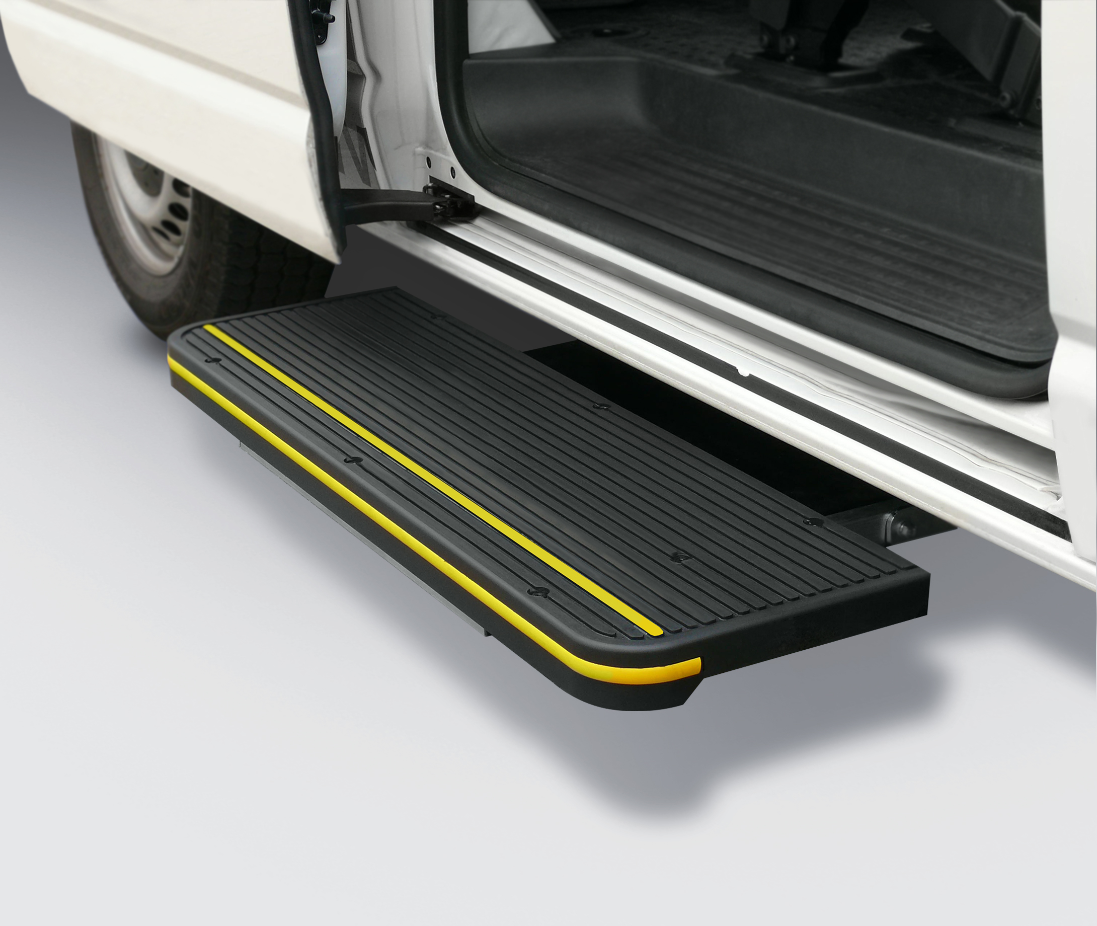 Seitliche Heavy-Duty elektrische Teleskop-Trittstufe Serie TCE