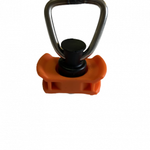 Single-Fitting für Airline-Schiene, orange