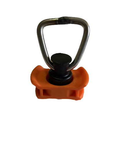 Single-Fitting für Airline-Schiene, orange