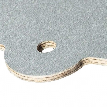 Seitenwandverkleidung Multiplex grau