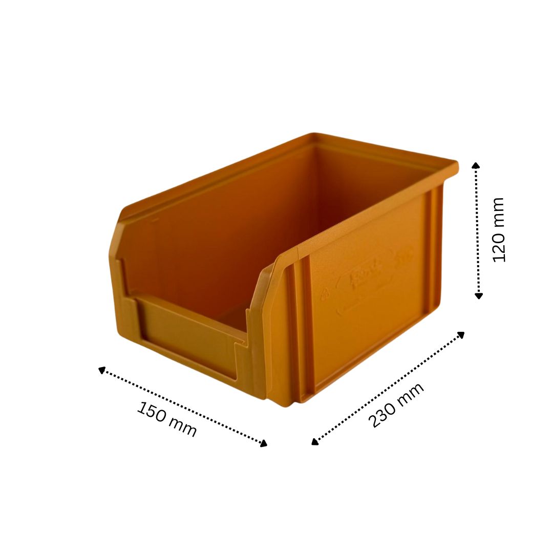 Sichtlagerkasten 2B bemasst